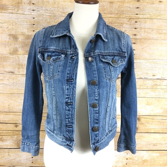 J. Crew Jackets & Blazers - J. Crew Indigo Denim Jacket Sz XS